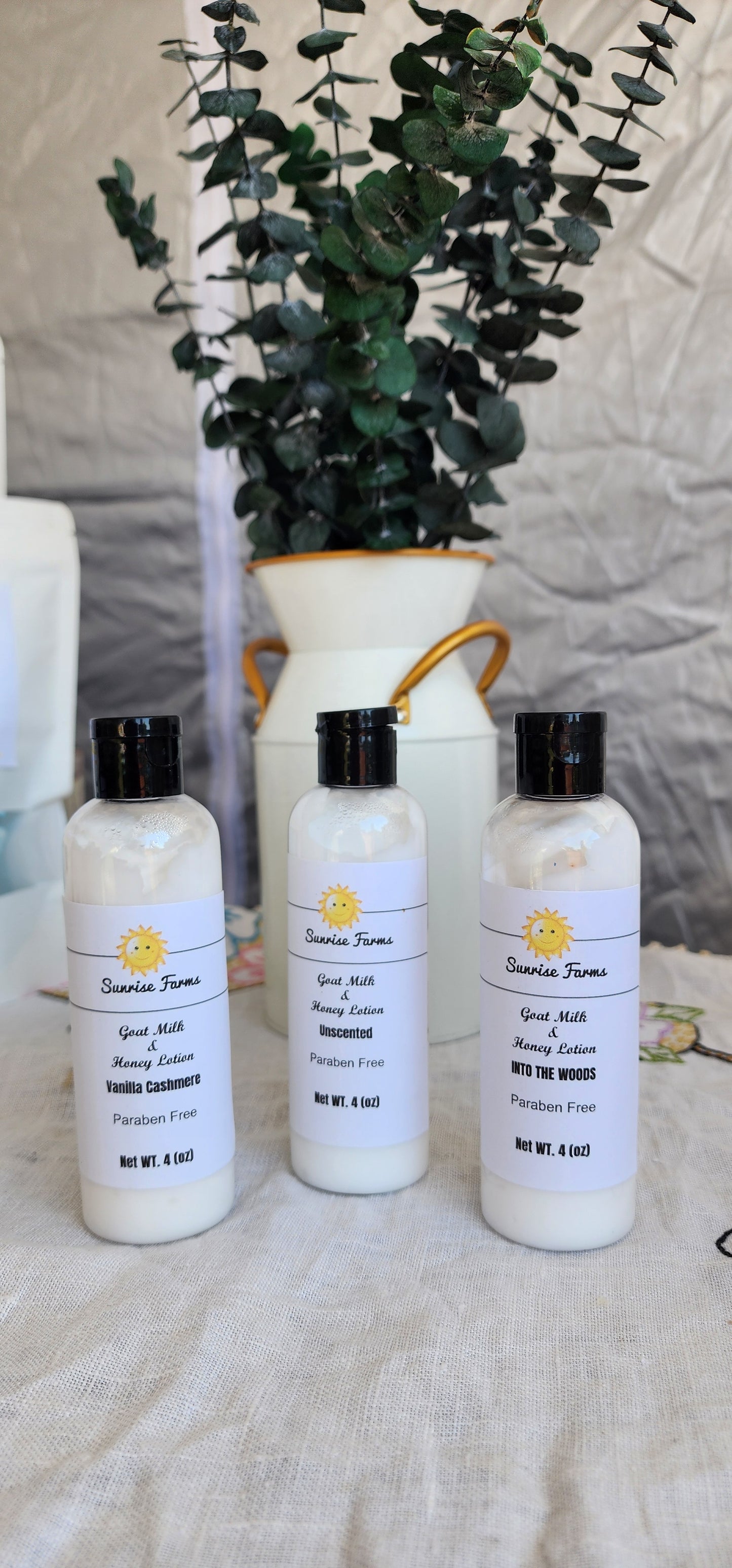 Goat Milk & Honey Lotion -Into the Woods