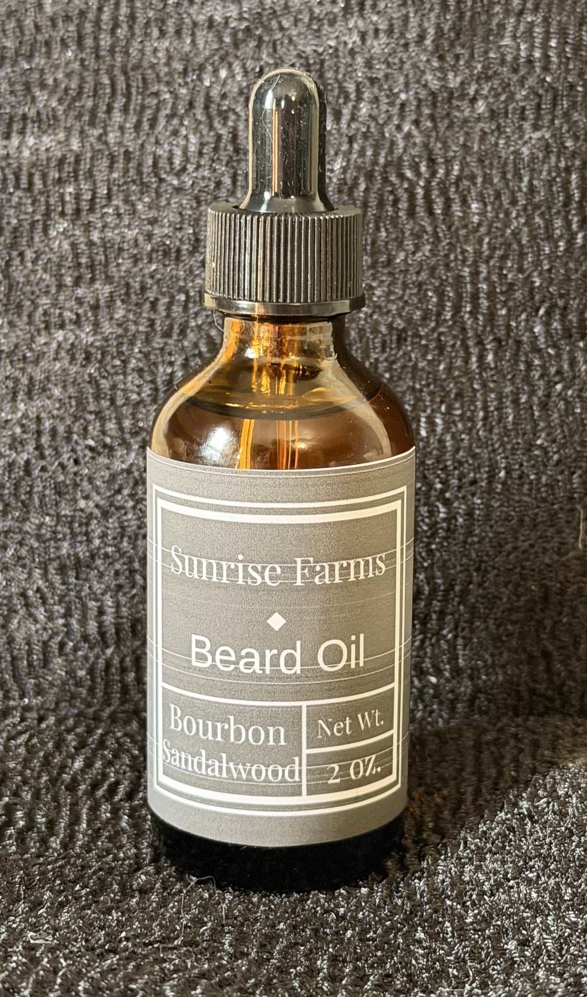 Bourbon Sandalwood Beard Oil 2 Oz.