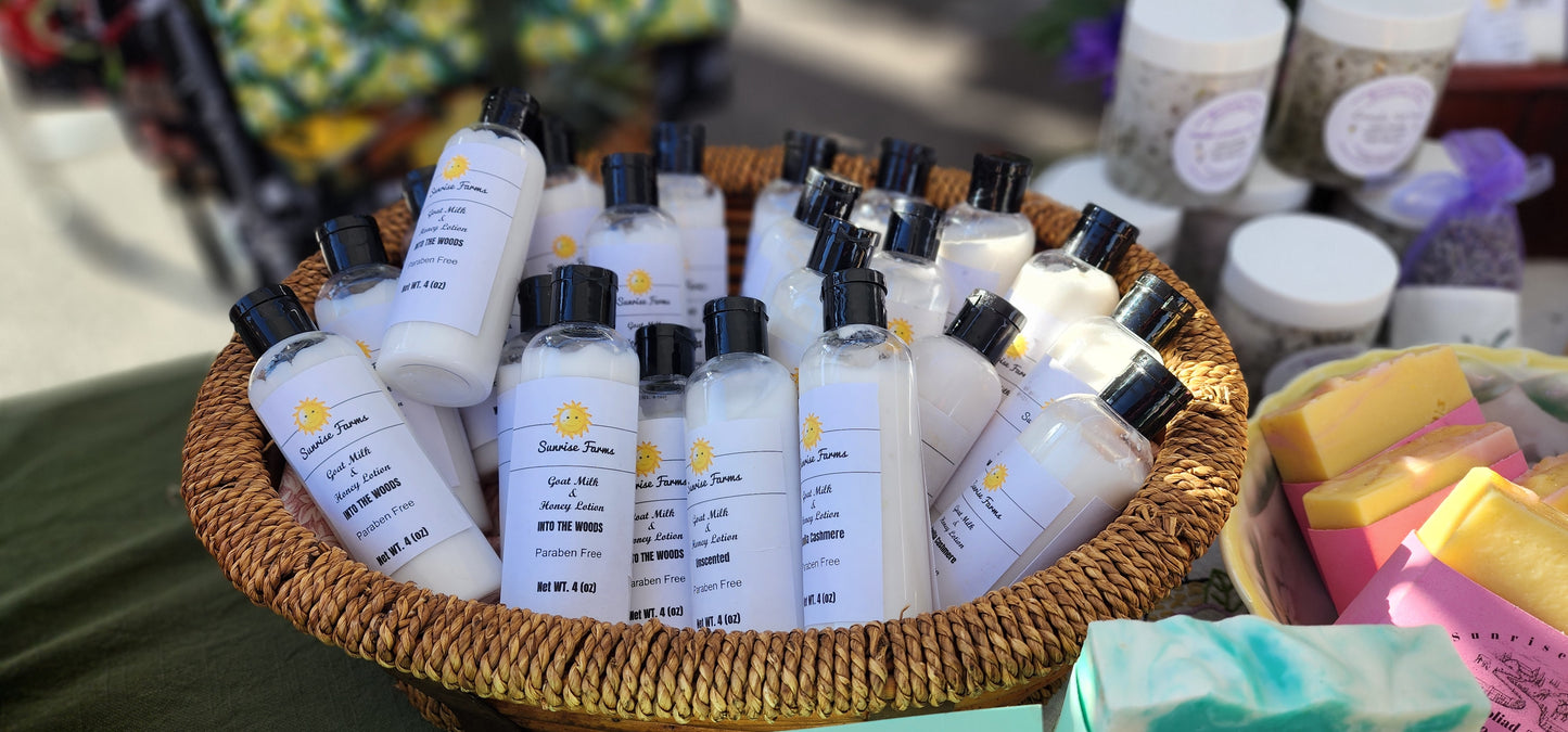 Goat Milk & Honey Lotion -Lavender