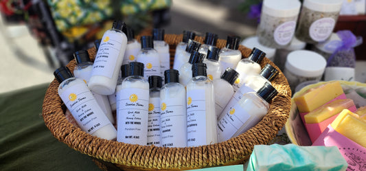 Goat Milk & Honey Lotion -Into the Woods