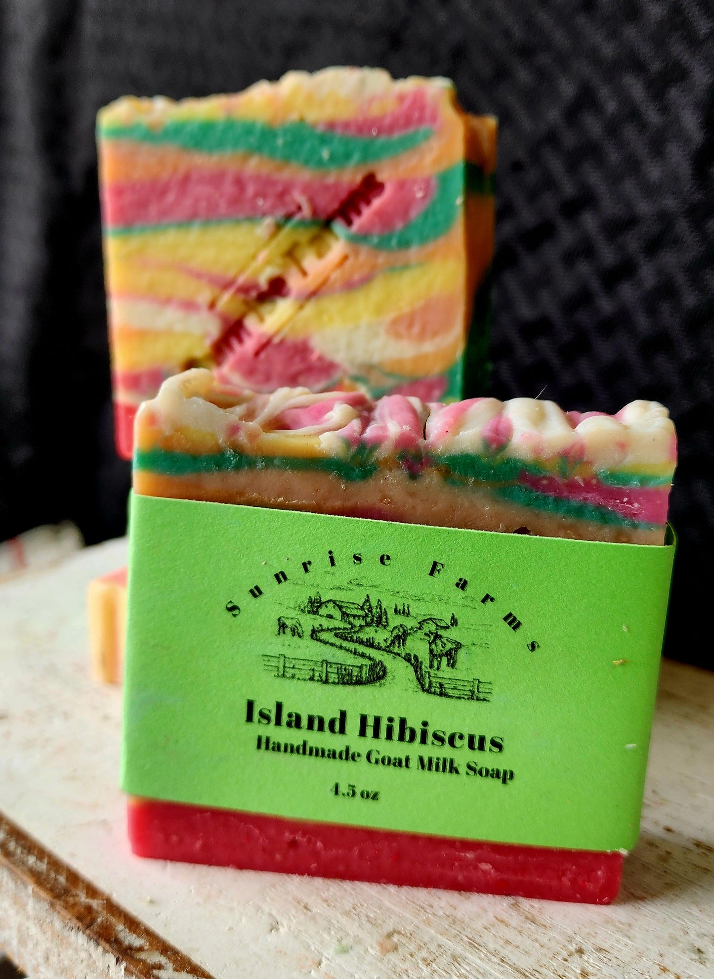 Island Hibiscus Goat Milk Soap