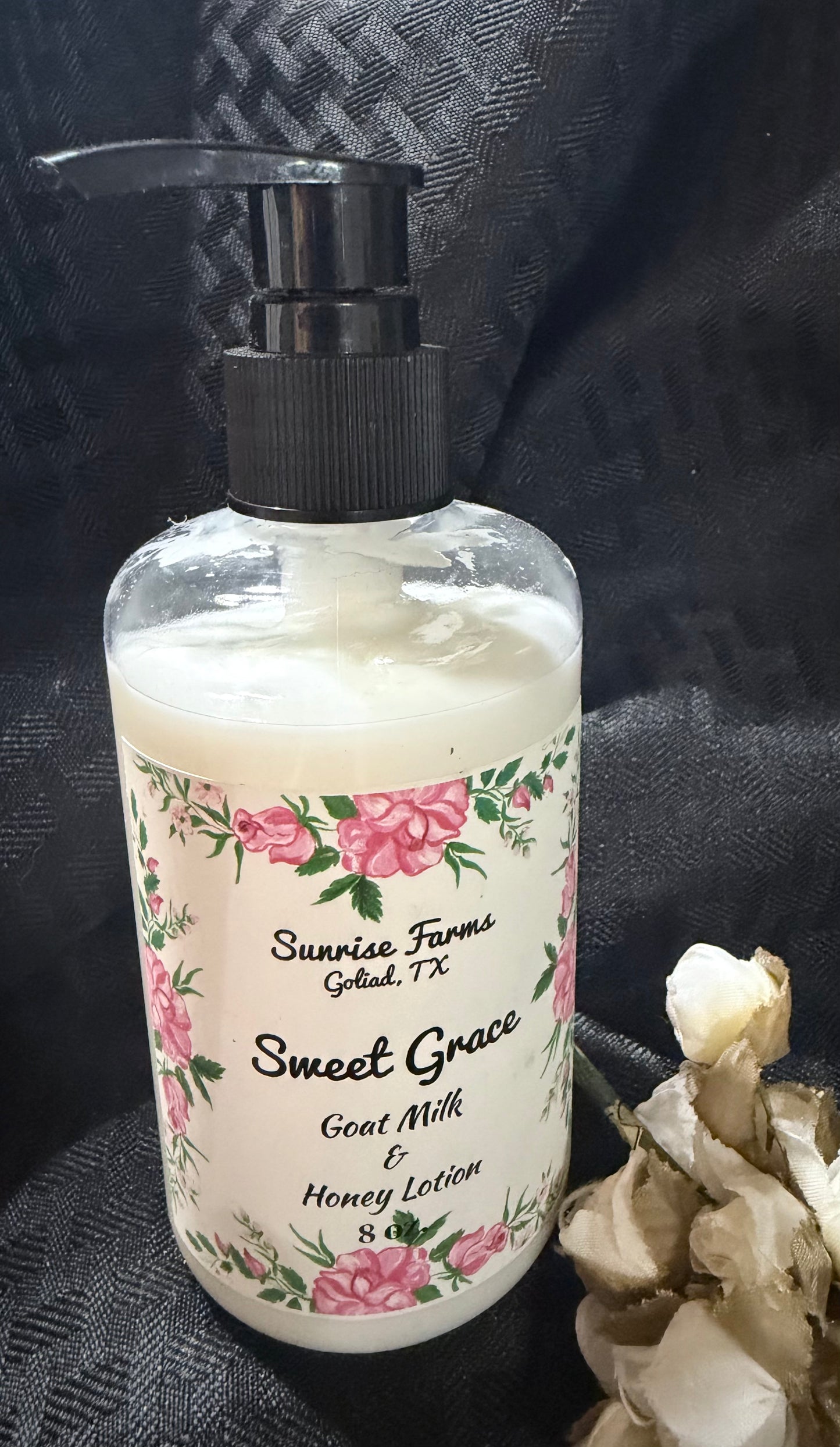 Sweet Grace Goat Milk and Honey Lotion 8 oz.
