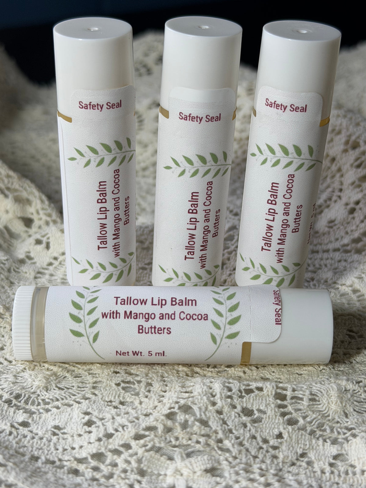 Tallow Lip Balm tube 5Ml.