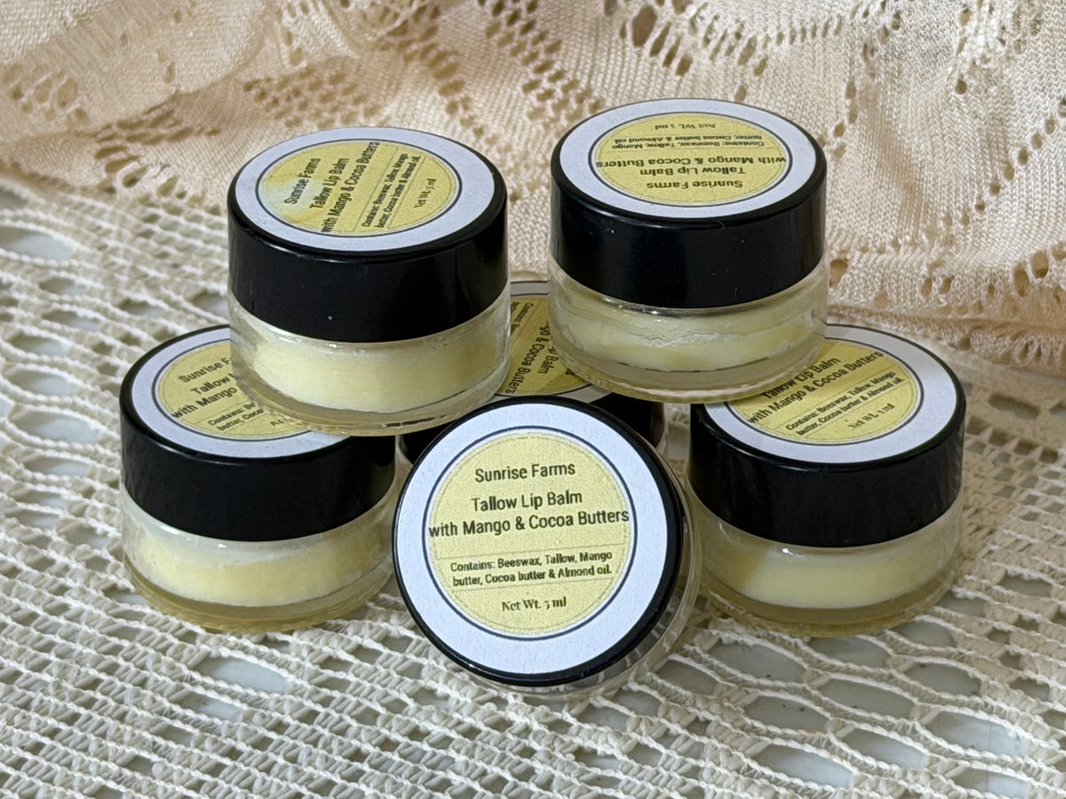 Tallow Lip Balm 5ml Jar