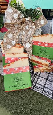 Country Christmas Goat Milk Soap