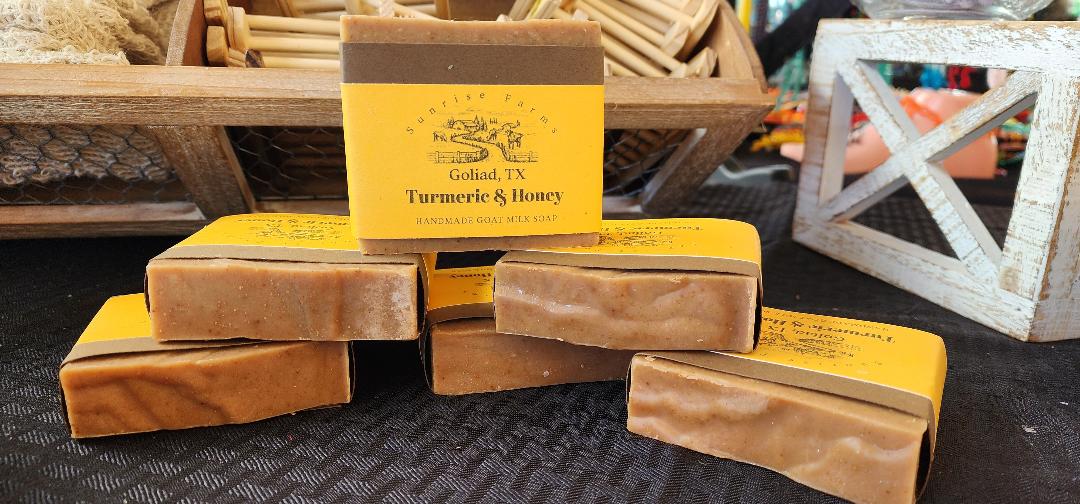 Turmeric & Honey Goat Milk Soap