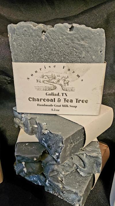 Charcoal & Tea Tree Goat Milk Soap