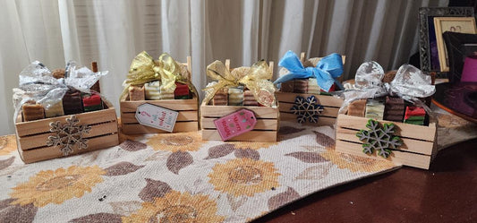 Wooden Crate Gift Set